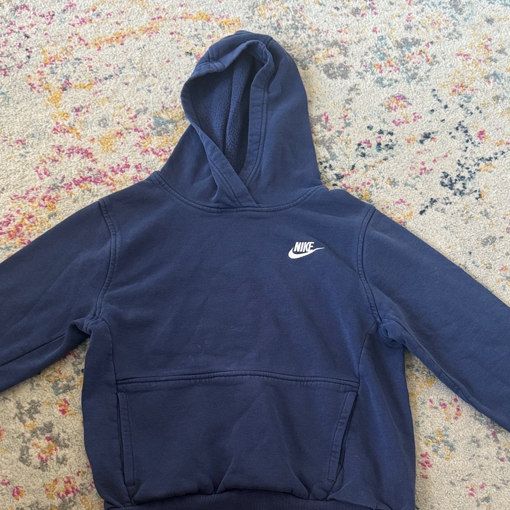 Nike Dark Blue Pullover Hoodie